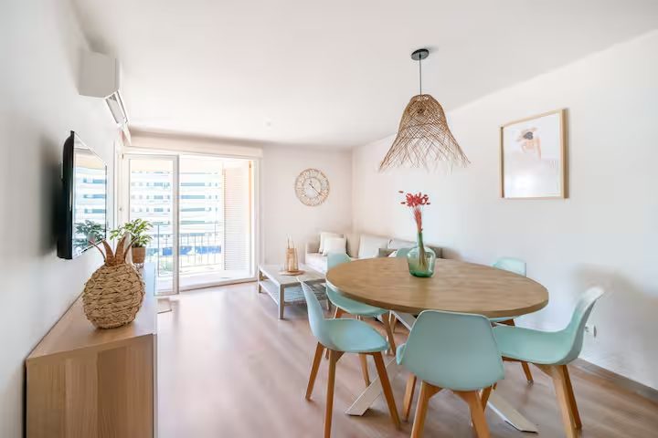 Pis 3 habitacions amb gran terrassa, pk, A/C i vistes mar, l'Estartit